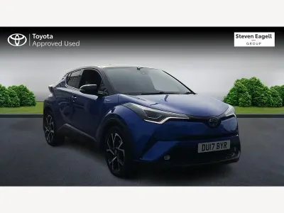 Used Toyota C-HR 122 HP (89 kW) 2017 Blue SUV