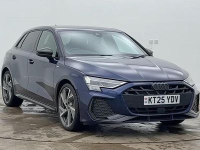 Blue Used 2025 Audi A3 Black Edition Hatchback | £28,890 (A bit pricey)