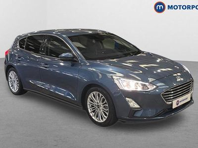 Used Ford Focus Titanium X 125 HP (91 kW) 2019 Blue Hatchback