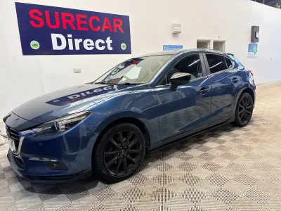 Used Mazda 3 Inclusive 120 HP (88 kW) 2018 Blue Hatchback