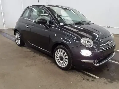 Used Fiat 500 Lounge 69 HP (50 kW) 2015 Black Hatchback