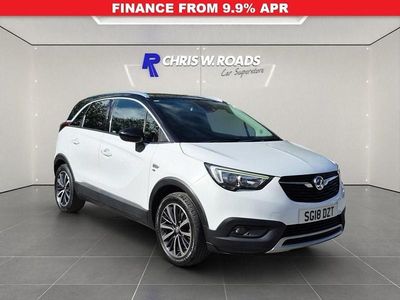 Used Vauxhall Crossland X Elite 130 HP (95 kW) 2018 White SUV