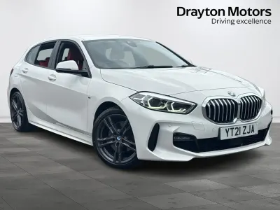 Used BMW 118 M Sport 136 HP (100 kW) 2021 White Hatchback