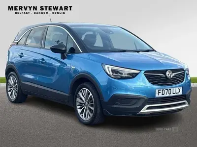 Used Vauxhall Crossland X 83 HP (61 kW) 2020 Blue SUV