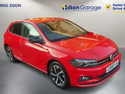 Begagnad VW Polo Beats 95 HK (69 kW) 2019 Röd Halvkombi