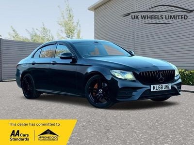 Black Used 2019 Mercedes E220 AMG line Sedan | £16,690 (Super price)