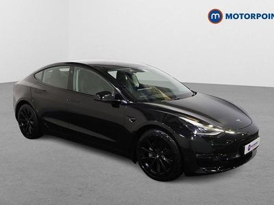 Black Used 2021 Tesla Model 3 Long Range AWD Sedan | £22,249 (Fair price)