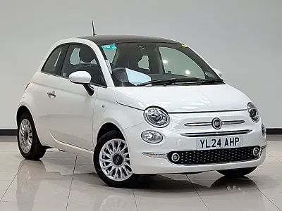 Used Fiat 500 70 HP (51 kW) 2024 White Hatchback