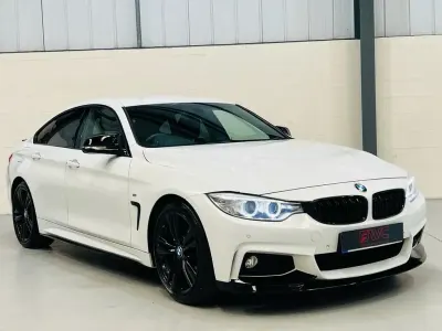 Begagnad BMW 420 M Sport 184 HK (135 kW) 2015 Vit Sportkupé