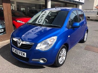 used Vauxhall Agila (2013/62)1.2 VVT SE 5d Auto