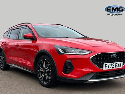Used Ford Focus Active 125 HP (91 kW) 2022 Red Estate