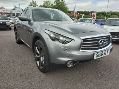 Used Infiniti QX70 320 HP (235 kW) 2016 Grey SUV