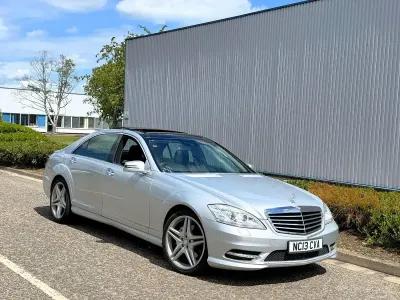 Used Mercedes S350L Sport Edition 2013 Silver Sedan