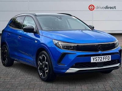 Used Vauxhall Grandland X Ultimate 130 HP (95 kW) 2022 Blue SUV