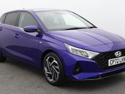 Used Hyundai i20 Premium 100 HP (73 kW) 2023 Blue Hatchback