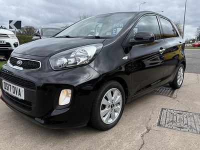 Used Kia Picanto 65 HP (47 kW) 2016 Black Hatchback