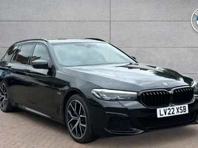 Used BMW 530e M Sport 288 HP (211 kW) 2022 Black Estate
