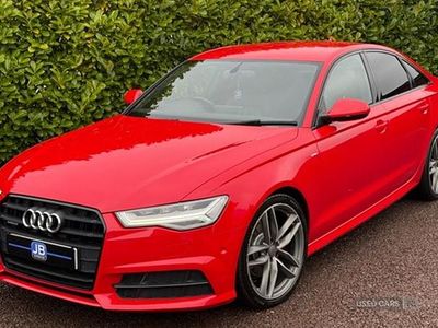 Used Audi A6 Black Edition 190 HP (139 kW) 2016 Red Sedan