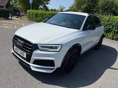 Used Audi Q3 Black Edition 150 HP (110 kW) 2017 White SUV