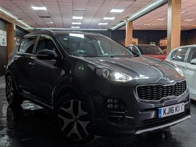 Used Kia Sportage GT-Line 134 HP (98 kW) 2016 Silver SUV