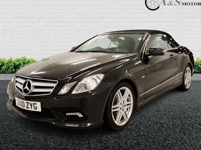 Black Used 2010 Mercedes E350 Cabriolet | £5,995 (Good price)