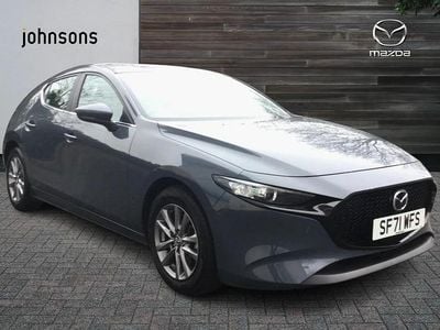 Grey Used 2021 Mazda 3 Hatchback | £15,190 (Good price)