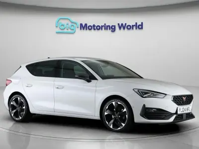 Used Cupra Leon 150 HP (110 kW) 2024 White Hatchback