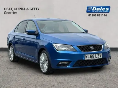 Used Seat Toledo XCELLENCE 108 HP (79 kW) 2019 Blue Hatchback
