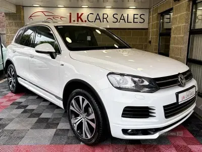 Used VW Touareg R-line 245 HP (180 kW) 2014 White SUV