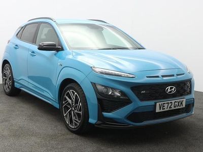 Used Hyundai Kona N Line 120 HP (88 kW) 2022 Blue SUV