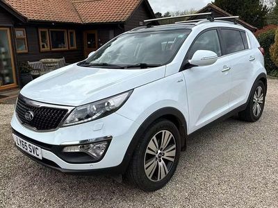 Used Kia Sportage 181 HP (133 kW) 2015 White SUV