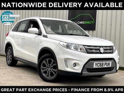 White Used 2018 Suzuki Vitara SZ4 Hatchback | £9,395 (Fair price)