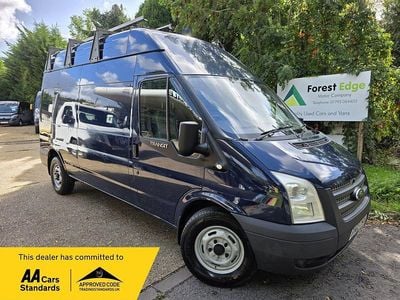 Blue Used 2013 Ford Transit Van | £6,990 (Fair price)