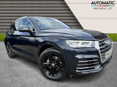 Używany Audi Q5 S-Line 190 KM (139 kW) 2018 Niebieski SUV