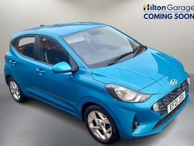 Turquoise Used 2021 Hyundai i10 SE Hatchback | £9,350 (Fair price)