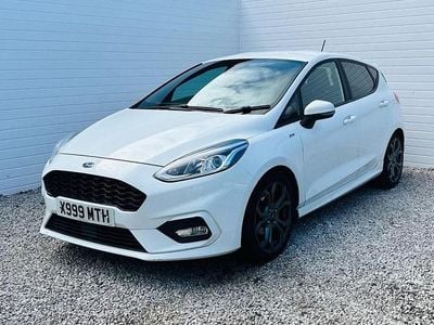 Used Ford Fiesta ST-Line 100 HP (73 kW) 2019 White Hatchback