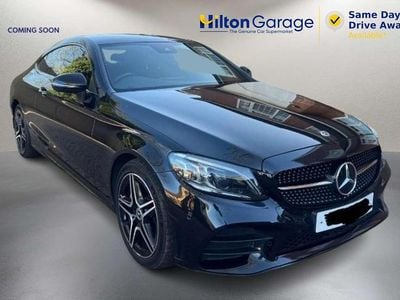 Used Mercedes C300 AMG Line Premium 258 HP (189 kW) 2019 Black Coupe