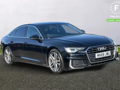 Used Audi A6 S-Line 2019 Black Sedan
