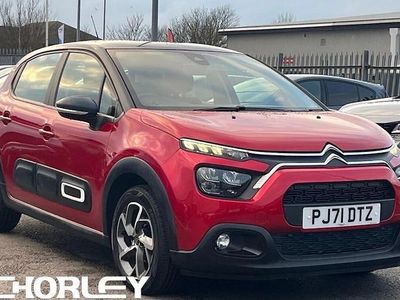 Red Used 2021 Citroën C3 PureTech Hatchback | £9,937 (Fair price)