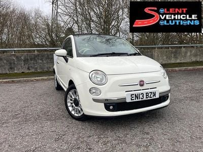 Used Fiat 500C Lounge 69 HP (50 kW) 2013 White Cabriolet