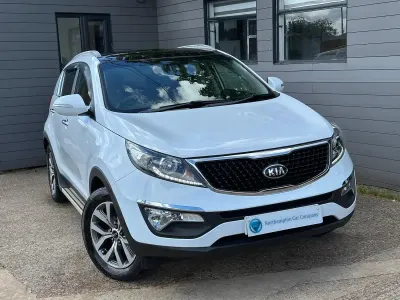 Used Kia Sportage 115 HP (84 kW) 2014 White SUV