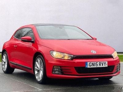 Used VW Scirocco GT 220 HP (161 kW) 2015 Red Coupe