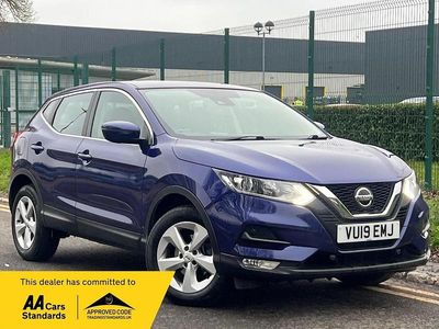 Blue Used 2019 Nissan Qashqai Acenta Premium SUV | £9,875 (Good price)