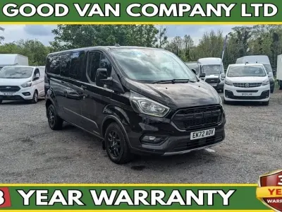 Begagnad Ford Transit Custom 130 HK (95 kW) 2023 Svart Kombi