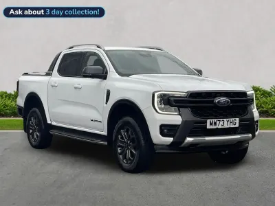 Gebraucht Ford Ranger Wildtrack 205 PS (150 kW) 2023 Weiß Pickup