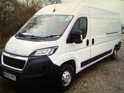 Used Peugeot Boxer 140 HP (102 kW) 2022 White Van