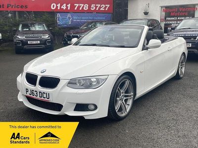 White Used 2013 BMW 320 Cabriolet M Sport Cabriolet | £9,995 (A bit pricey)