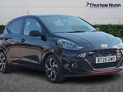 Used Hyundai i10 N Line 90 HP (66 kW) 2025 Black Hatchback