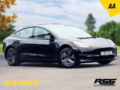 Used Tesla Model 3 254 kW (346 HP) 2021 Black Sedan