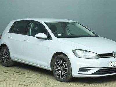 Used VW Golf VII SE 125 HP (91 kW) 2017 Silver Hatchback